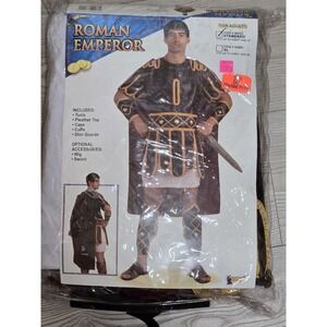 Roman‎ Emperor Complete Adult Costume, Brown, Standard Forum Novelties Halloween